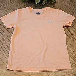 V neck orange t shirt size 7 Hurley